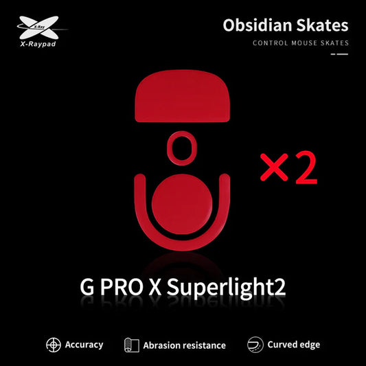 Obsidian Skates For G Pro X Superlight 2