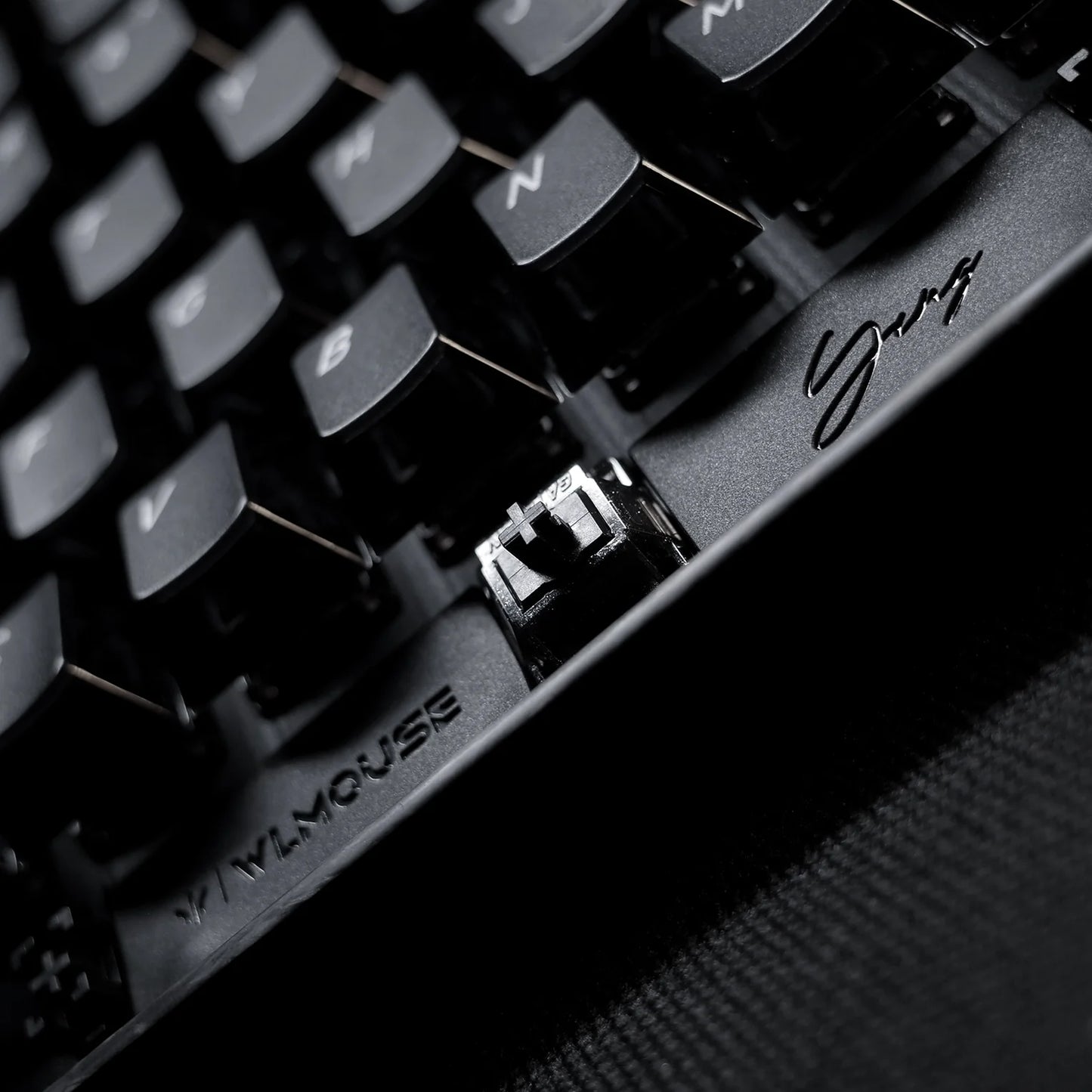Клавіатура WLmouse YING75 HE Forged Carbon Fiber Keyboard